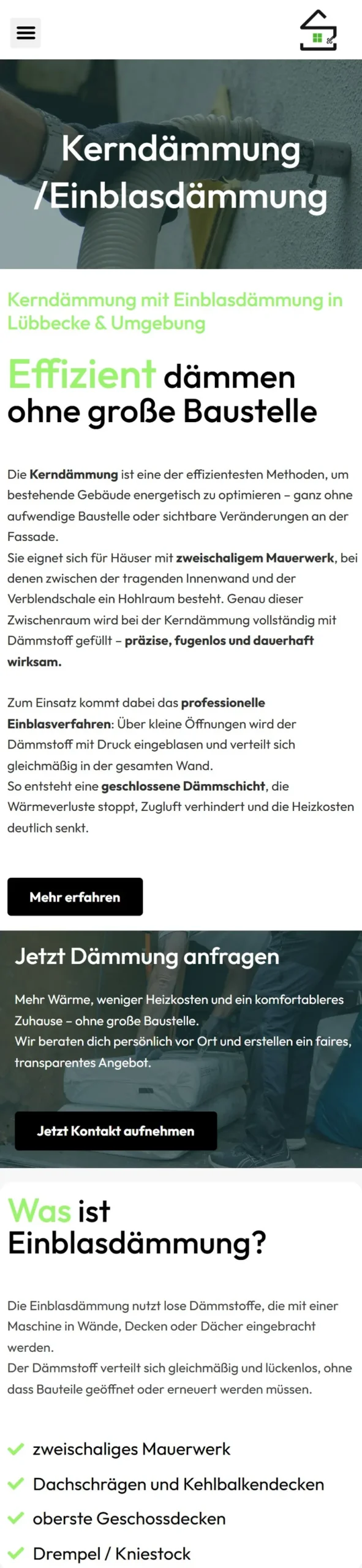 Kerndämmung