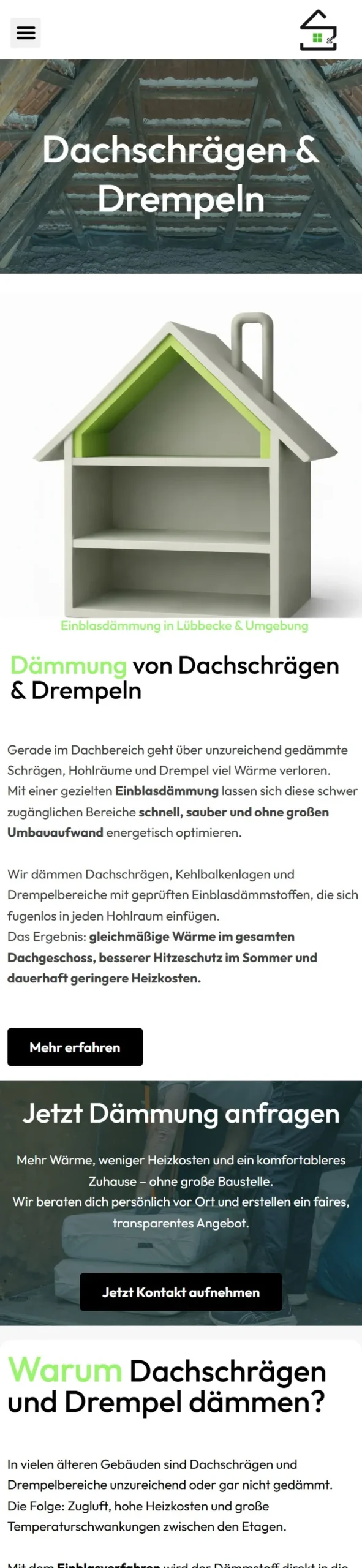 Dachschrägen & Drempel